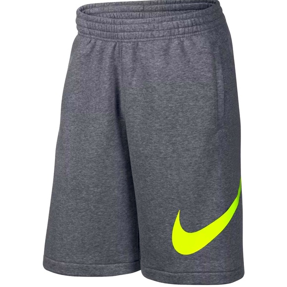 Nike Other - Nike Club Fleece Big Swoosh Shorts Mens Size XL Medium Gray Athletic Sportswear